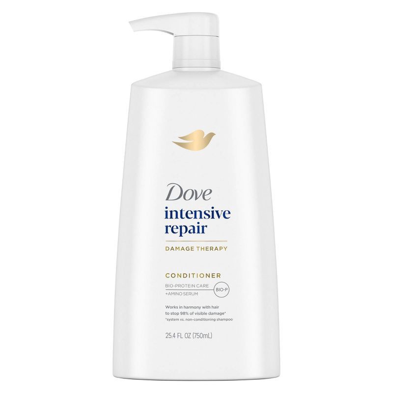 slide 2 of 10, Dove Beauty Intensive Repair Conditioner - 25.4 fl oz, 25.4 fl oz