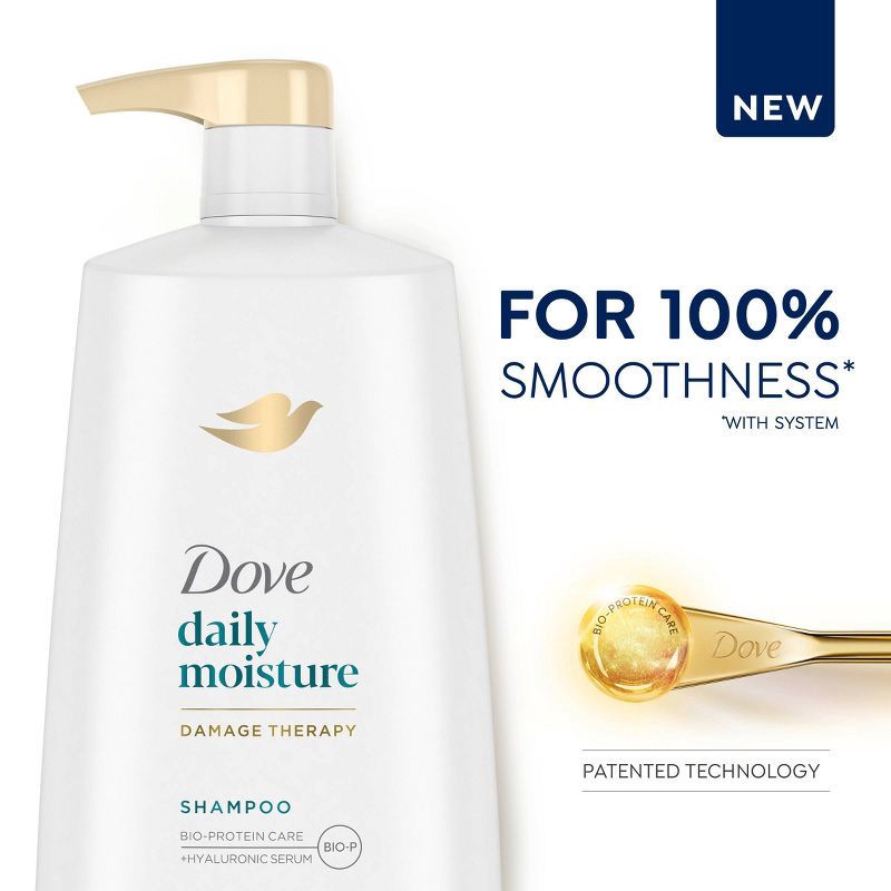 slide 7 of 10, Dove Beauty Daily Moisture Shampoo - 25.4 fl oz, 25.4 fl oz