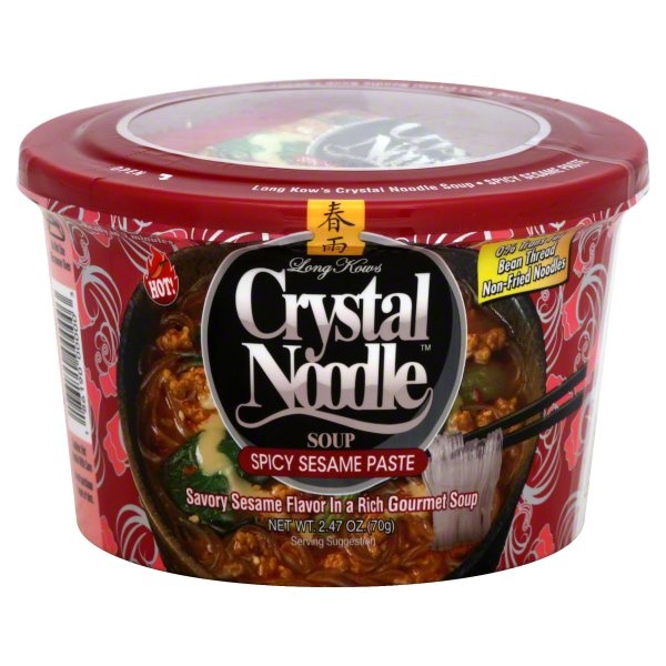 slide 1 of 1, Crystal Noodle Spicy Sesame Paste Soup,