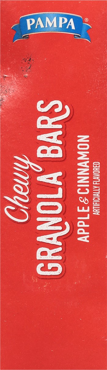slide 8 of 9, Pampa Chewy Apple & Cinnamon Granola Bars 5 - 0.74 oz ea, 5 ct