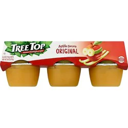 Tree Top Apple Sauce Original Cups - 6-4 Oz