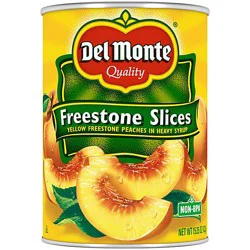 Del Monte Yellow Freestone Sliced Peaches In Heavy Syrup - 15.25 Oz