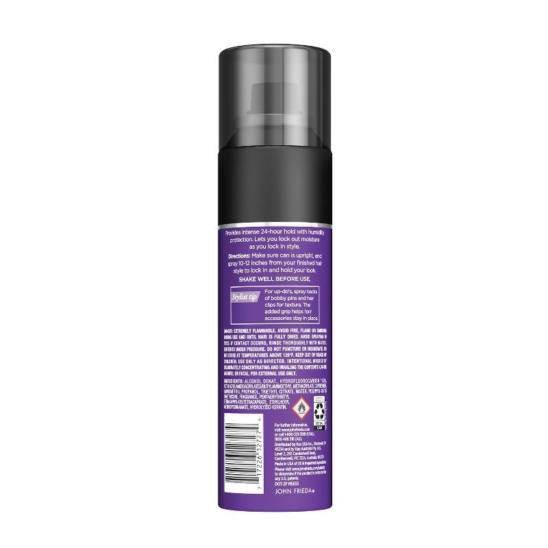 slide 2 of 5, John Frieda Frizz Ease Moisture Barrier Firm Hold Hairspray, Anti Frizz Hair Straightenener - 12oz, 12 oz