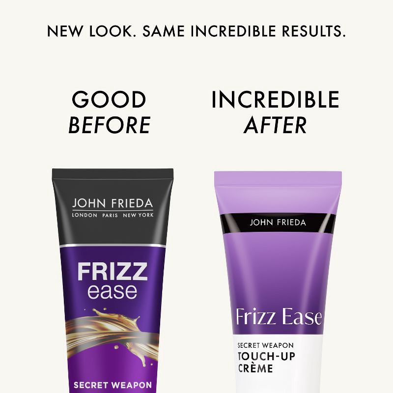 slide 3 of 8, John Frieda Frizz Ease Secret Weapon Touch-Up Crème, Anti Frizz Styling, Calm Frizzy Hair Avocado Oil - 4oz, 4 oz