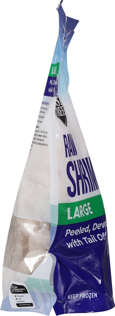 slide 8 of 13, First Street 41/50 Raw P&D Tail Off Shrimp, 2 lb