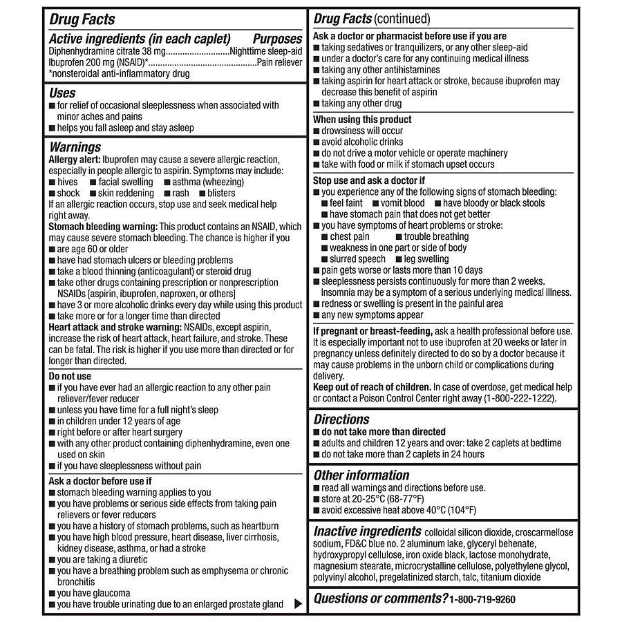 slide 2 of 5, Walgreens Ibuprofen PM Tablets, 20 ct