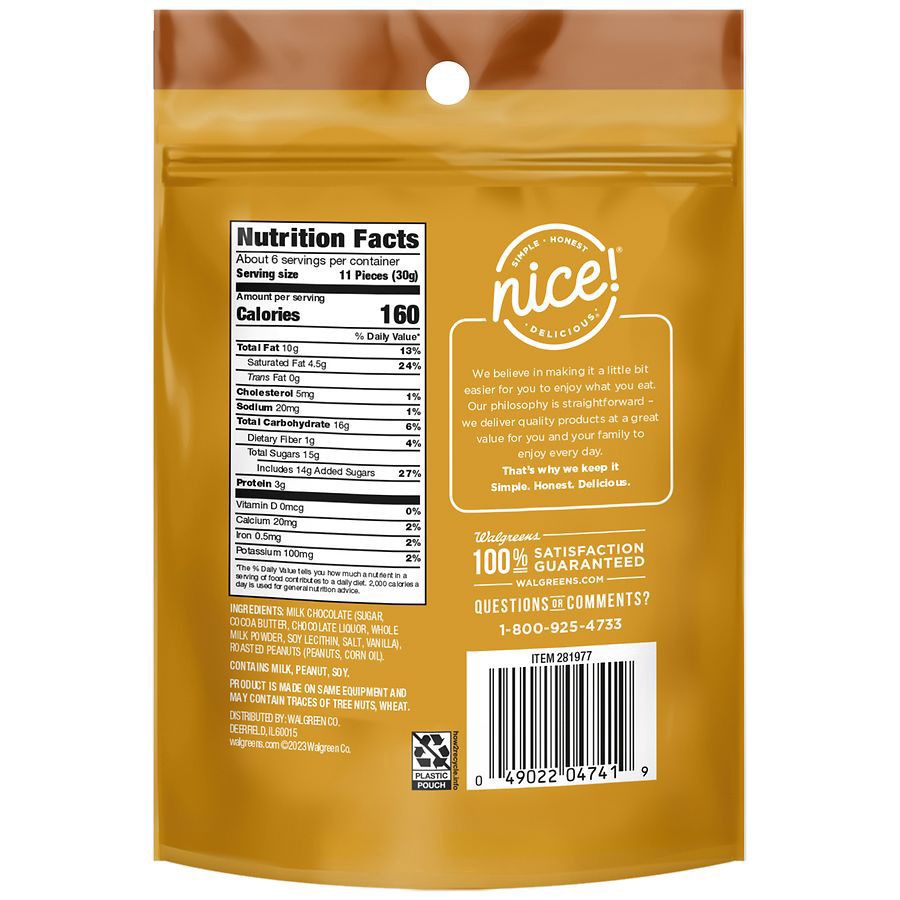 slide 4 of 5, Nice! Dipped Peanuts, 6.75 oz
