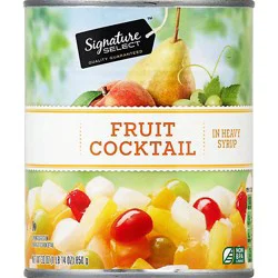 Signature Select Fruit Cocktail In Heavy Syrup Can - 30 Oz