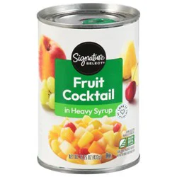 Signature Select Fruit Cocktail In Heavy Syrup - 15.25 Oz
