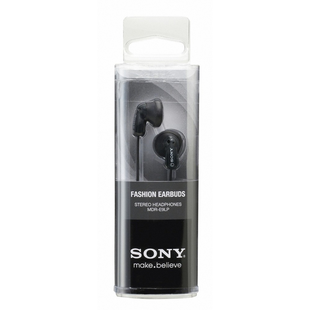 slide 2 of 3, Sony Earbud Wired Headphones - Black, 1 ct