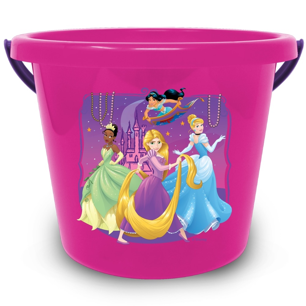 slide 1 of 1, Pti Group Disney Princess Medium Plastic Bucket, 2 ct