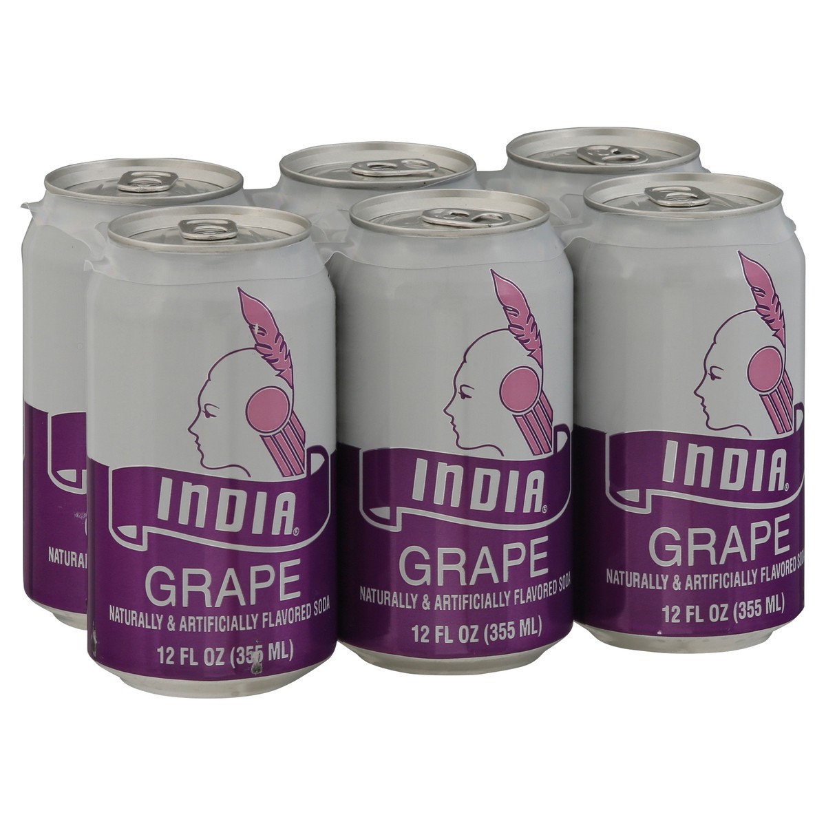 slide 10 of 13, India Grape Soda - 6 ct, 6 ct; 12 fl oz