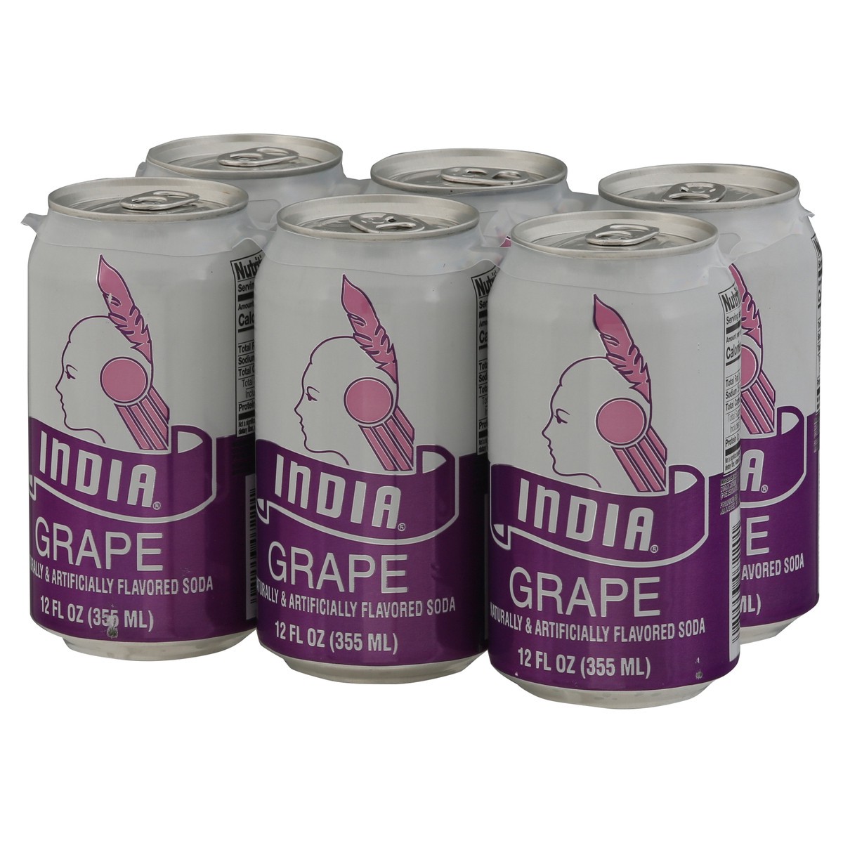 slide 13 of 13, India Grape Soda - 6 ct, 6 ct; 12 fl oz