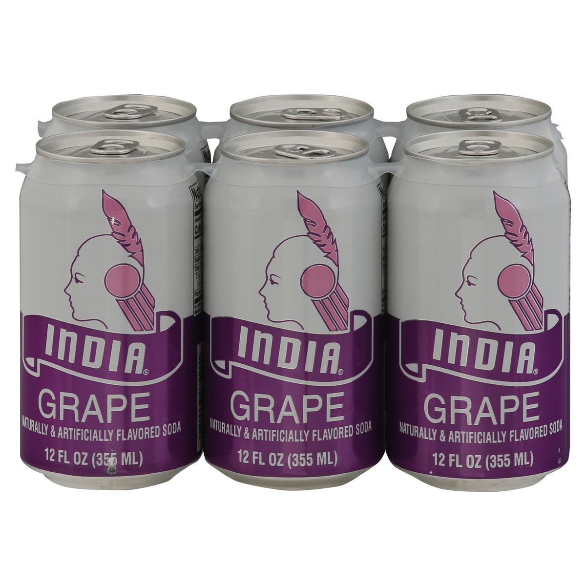 slide 8 of 13, India Grape Soda - 6 ct, 6 ct; 12 fl oz