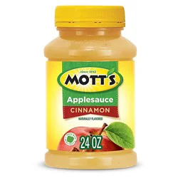 Motts Applesauce Cinnamon Jar - 24 Oz