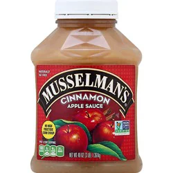 Musselmans Apple Sauce Cinnamon - 48 Oz