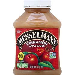 Musselmans Apple Sauce Cinnamon - 48 Oz