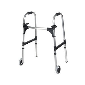 slide 1 of 1, Drive Medical Light Paddle Walker Adult 5", 1 ct