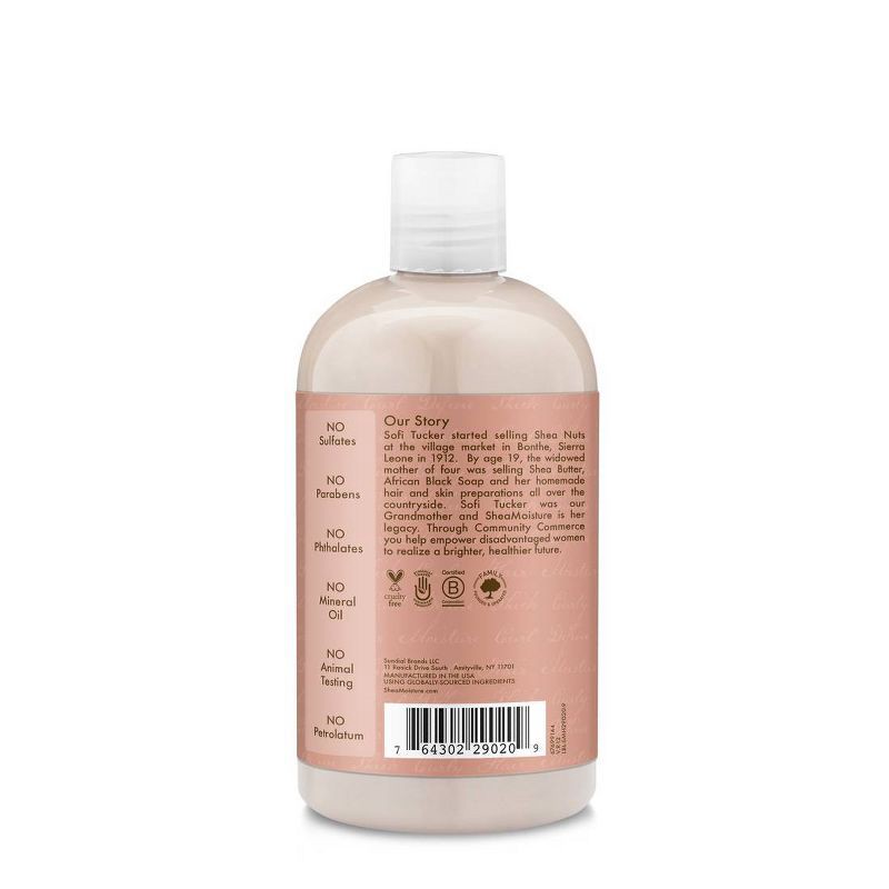 slide 3 of 8, SheaMoisture Coconut and Hibiscus Curl and Shine Shampoo - 13 fl oz, 13 fl oz