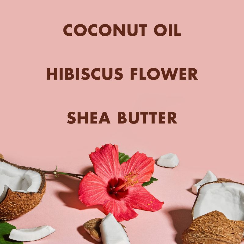 slide 6 of 7, SheaMoisture Coconut and Hibiscus Curl and Shine Shampoo - 13 fl oz, 13 fl oz