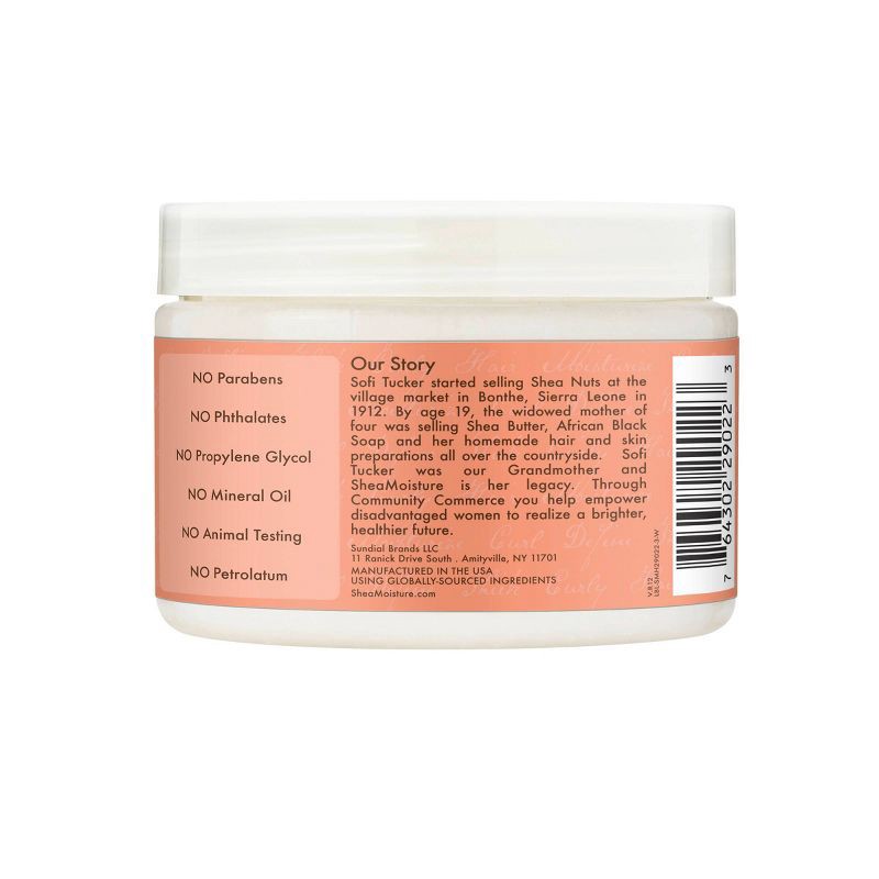 slide 3 of 12, SheaMoisture Coconut and Hibiscus Curl Enhancing Smoothie For Thick Curly Hair - 12oz, 12 oz