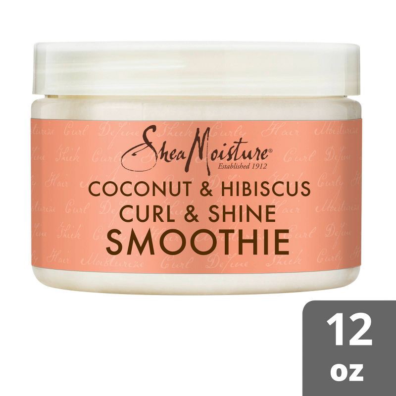 slide 1 of 12, SheaMoisture Coconut and Hibiscus Curl Enhancing Smoothie For Thick Curly Hair - 12oz, 12 oz