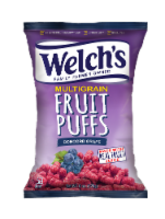 slide 1 of 1, Welch's Grape Multigrain Fruit Puffs, 6 oz