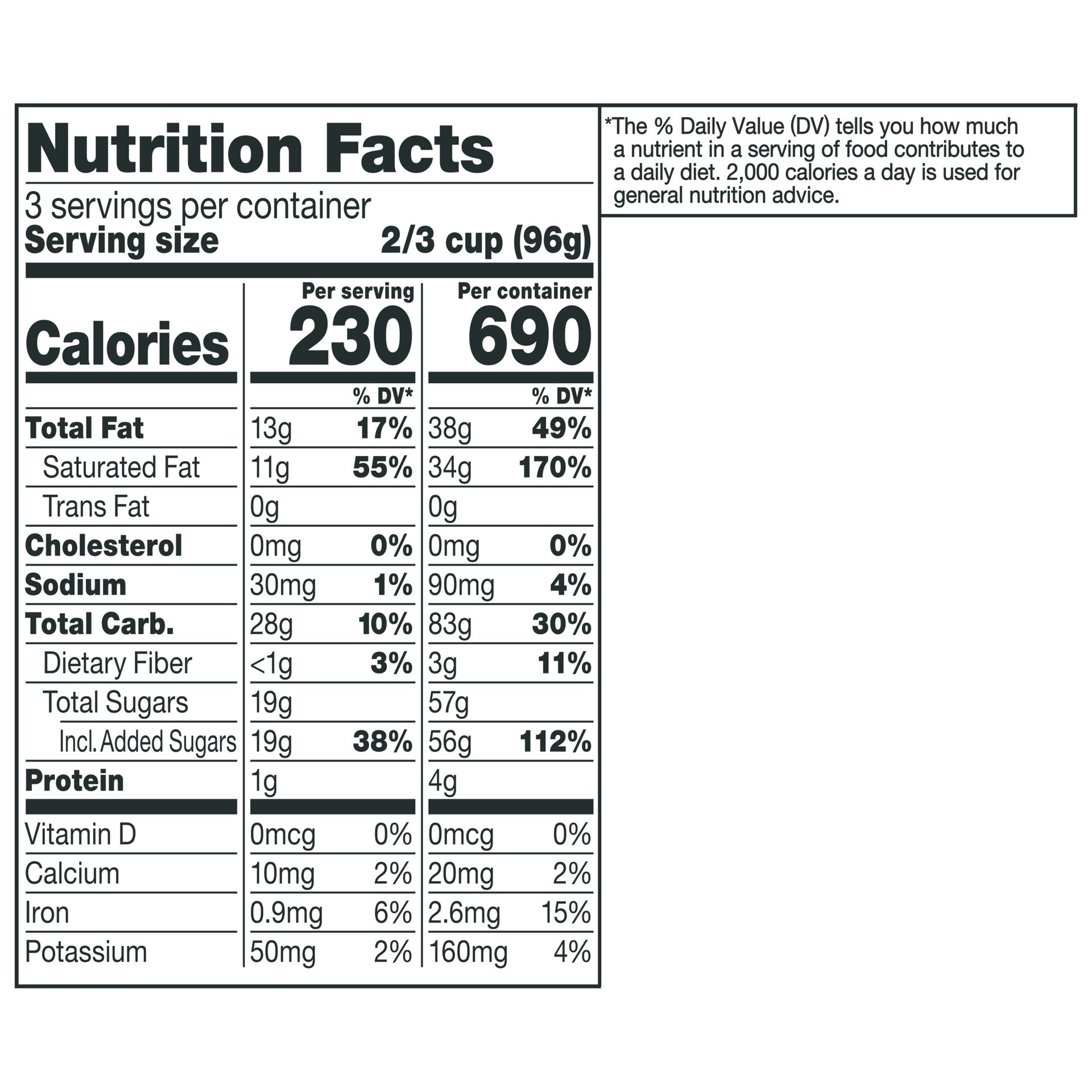 slide 5 of 5, So Delicious Dairy Free Oat Milk Frozen Dessert, S''Mores, Vegan, Non-GMO Project Verified, 1 Pint, 16 pint