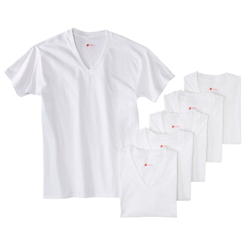 Hanes Men's T-Shirt - White - L