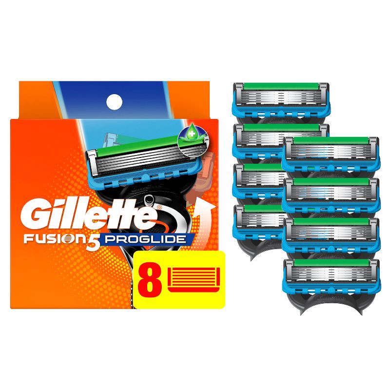 slide 1 of 9, Gillette ProGlide Men's Razor Blade Refills - 8ct, 8 ct