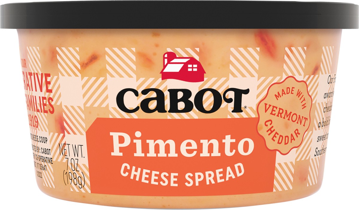 slide 2 of 4, 12/7Oz Pimento Spreadable Cold Pack Cheese Food, 7 oz