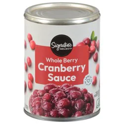 Signature Select Whole Berry Cranberry Sauce - 14 Oz