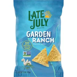 Late July Snacks Garden Ranch Tortilla Chips