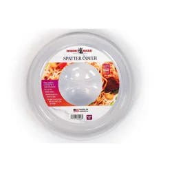 Nordic Ware Plate Cover: Clear Microwave Oven Lid, Dishwasher-Safe, 10.5" Diameter, Polypropylene, 5-Year Warranty