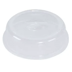 Nordic Ware Plate Cover: Clear Microwave Oven Lid, Dishwasher-Safe, 10.5" Diameter, Polypropylene, 5-Year Warranty
