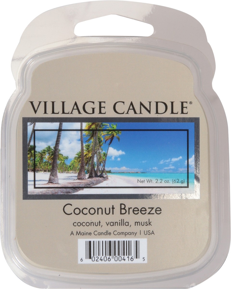 slide 3 of 12, Village Candle Coconut Breeze Melt - 2.2 Oz, 2.2 oz