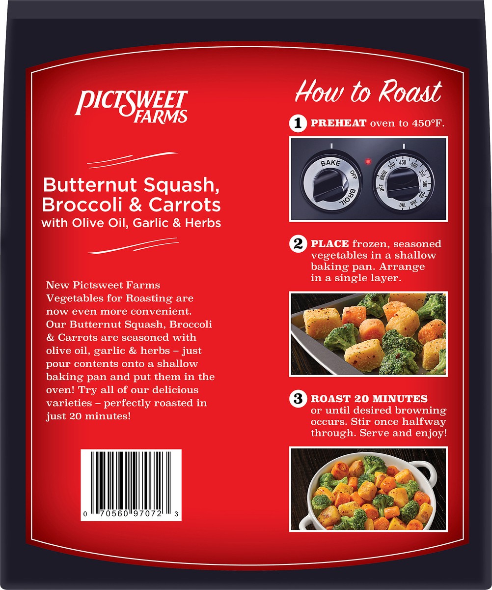 slide 7 of 7, PictSweet Butternut Squash, Broccoli & Carrots, 16 oz