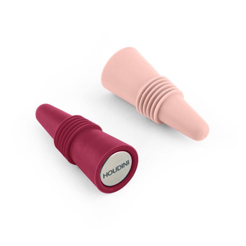 slide 2 of 5, Houdini 2pk Silicone Stopper, 2 ct