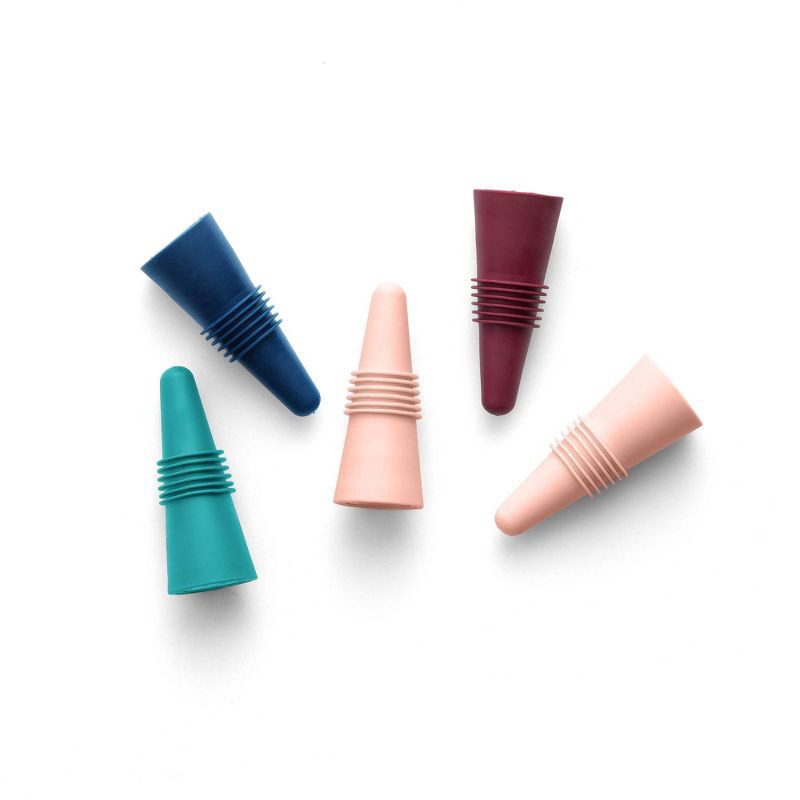 slide 4 of 5, Houdini 2pk Silicone Stopper, 2 ct