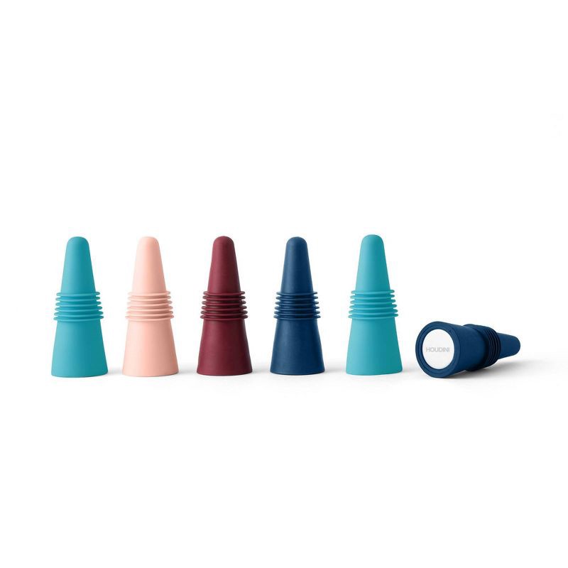 slide 5 of 5, Houdini 2pk Silicone Stopper, 2 ct