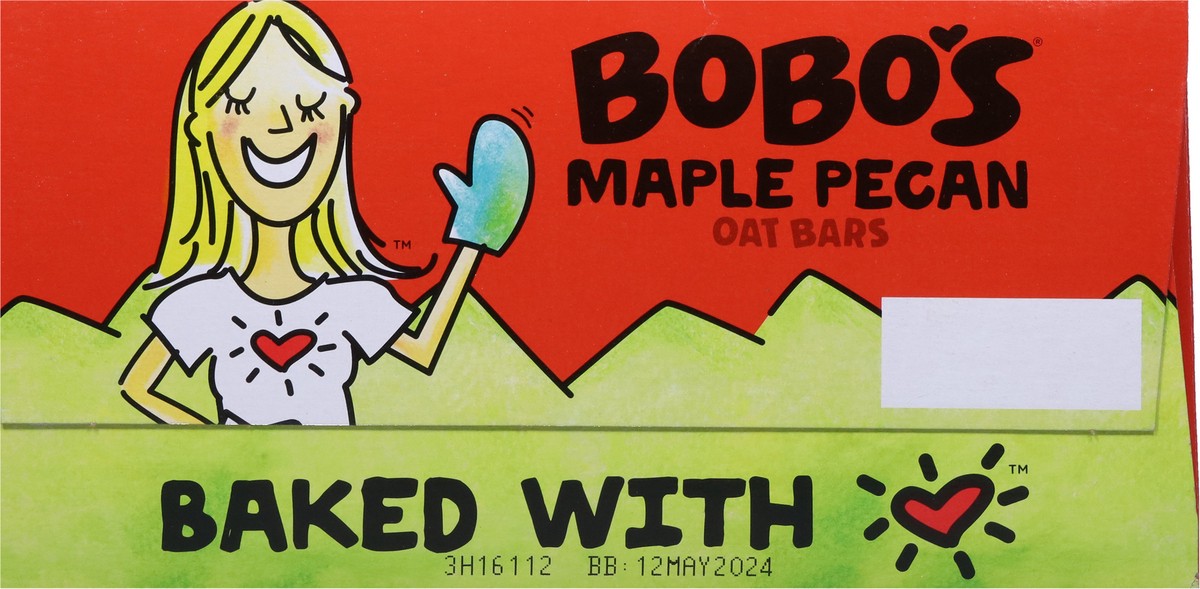 slide 11 of 14, Bobo's Vegan Maple Pecan Oat Bars 12 - 3 oz Each, 12 ct