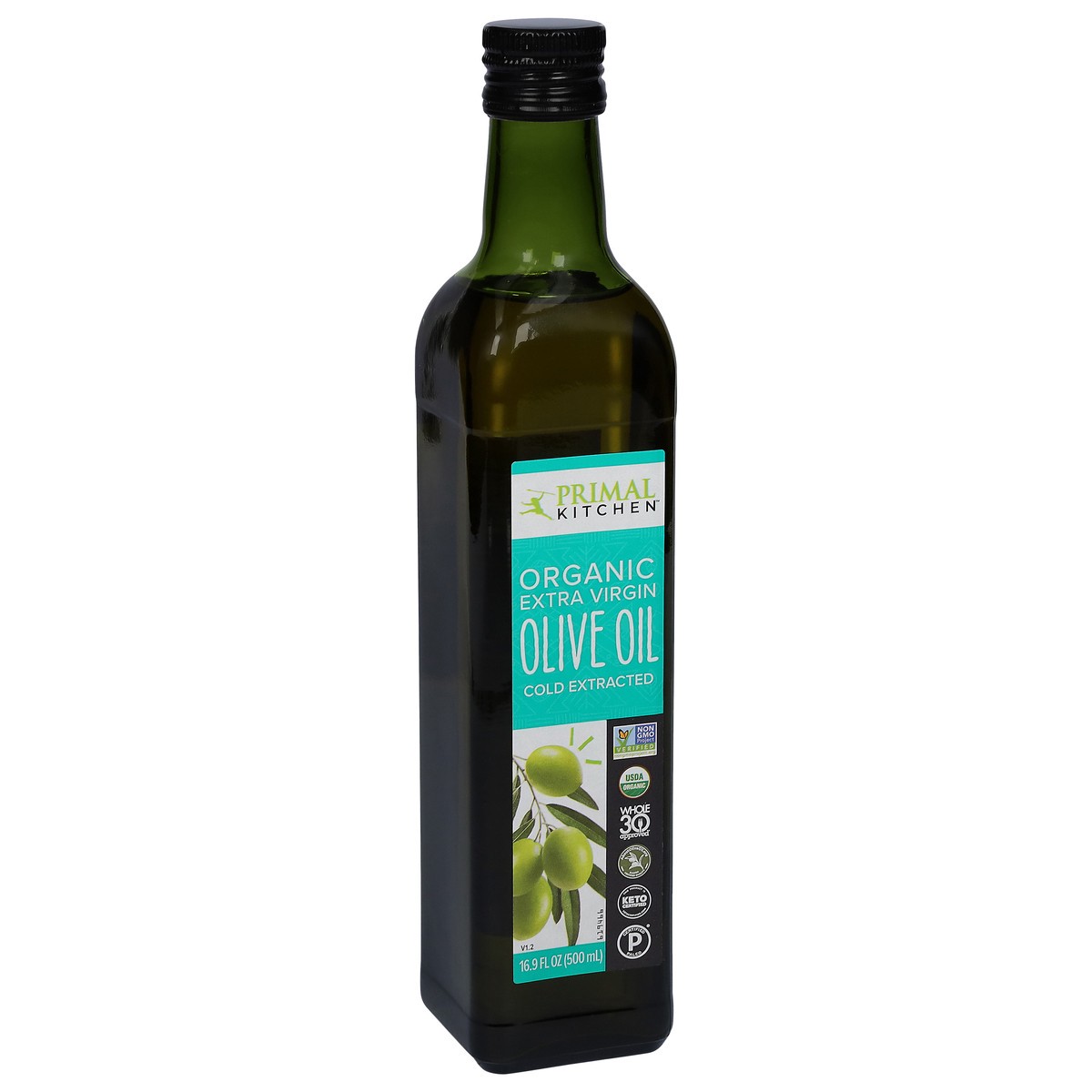 slide 4 of 14, Primal Kitchen Organic Extra Virgin Olive Oil, 500 ml