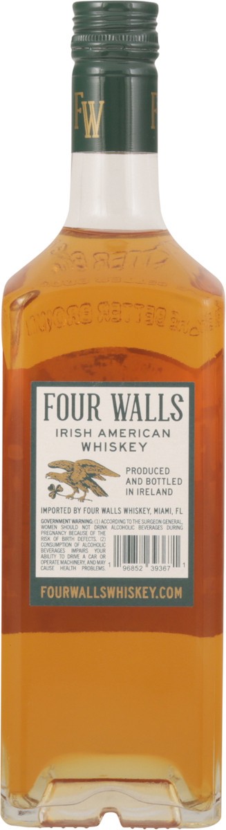 slide 9 of 12, Four Walls Irish and American Whiskey, 750 ml