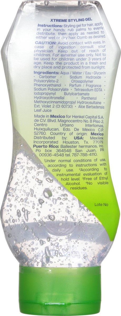 slide 6 of 9, Xtreme Pro-Expert Styling Gel 17.63 oz Bottle, 17.63 oz