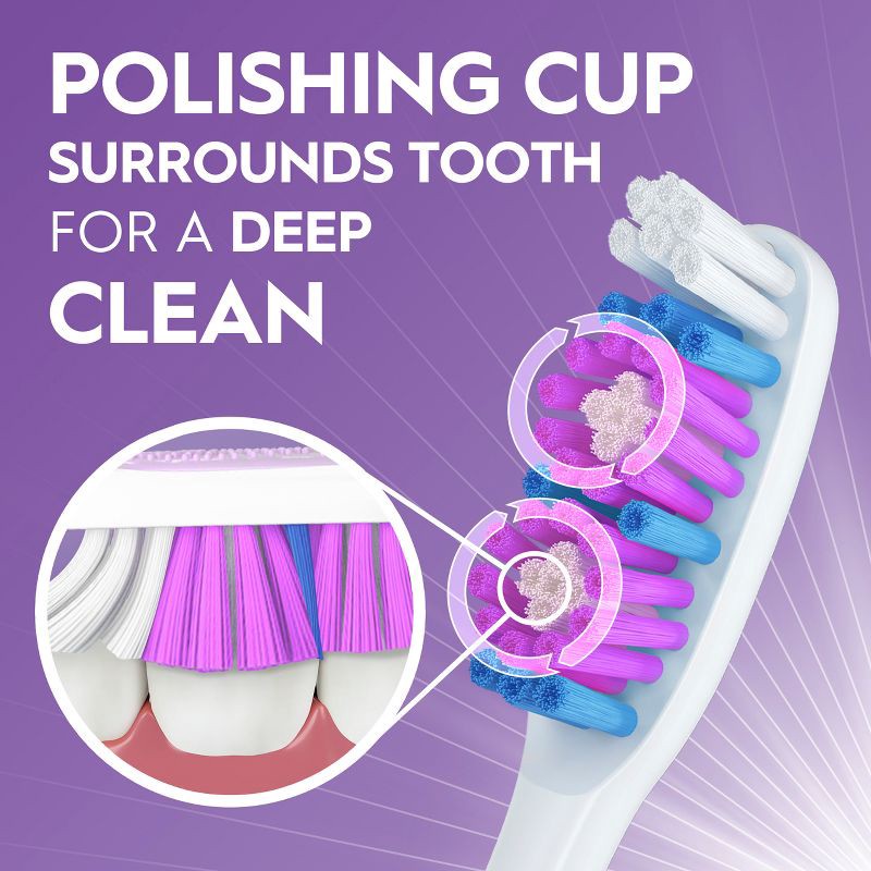 slide 6 of 9, Oral-B Vivid Whitening Toothbrush, 1 ct