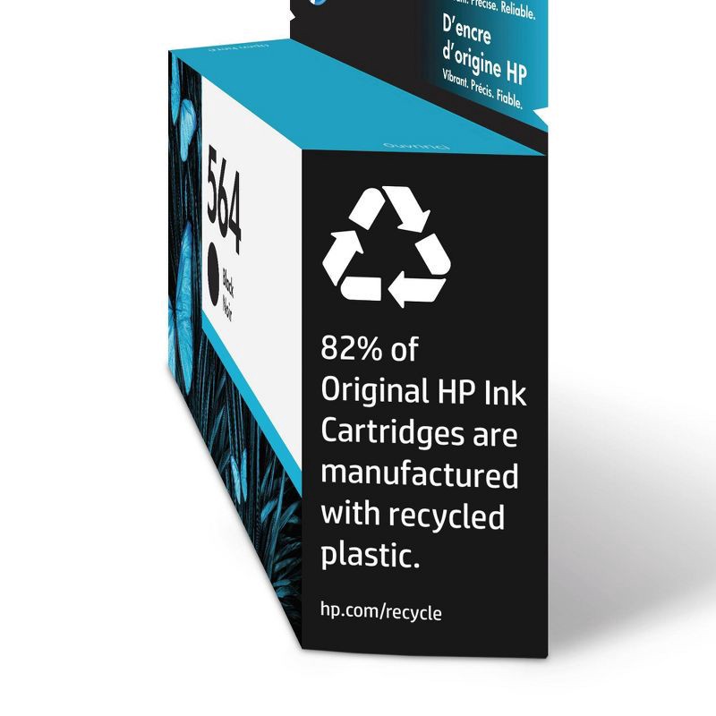 slide 3 of 15, HP Inc. HP 564 Photosmart Single Ink Cartridge - Black (CB316WN#140), 1 ct