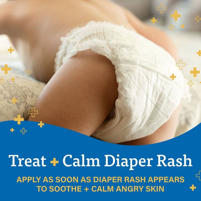 slide 5 of 7, A+D Zinc Oxide Diaper Rash Cream - 4oz, 4 oz