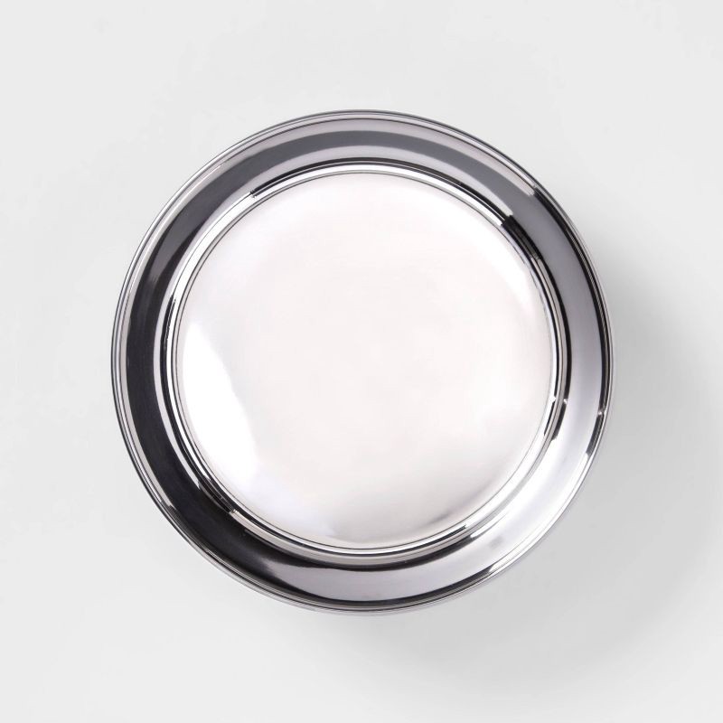 slide 3 of 3, Non-Skid Stainless Steel Dog Bowl - 12 cups - Boots & Barkley™, 1 ct