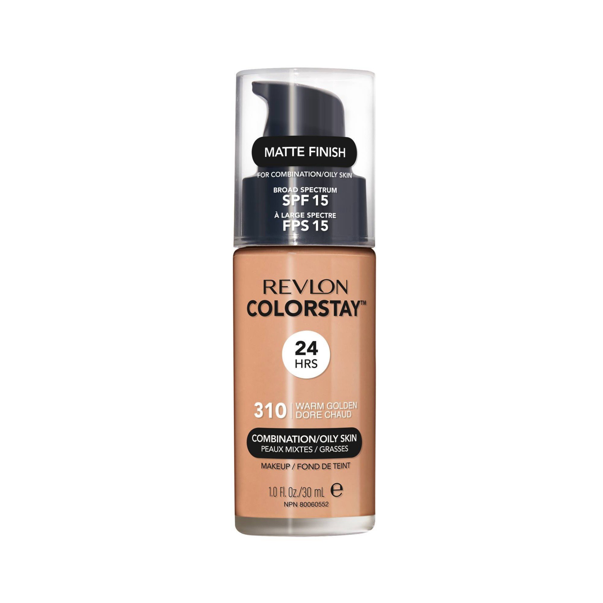 slide 1 of 3, Colorstay Combo/Oily Skin Makeup - Warm Beige, 1 fl oz