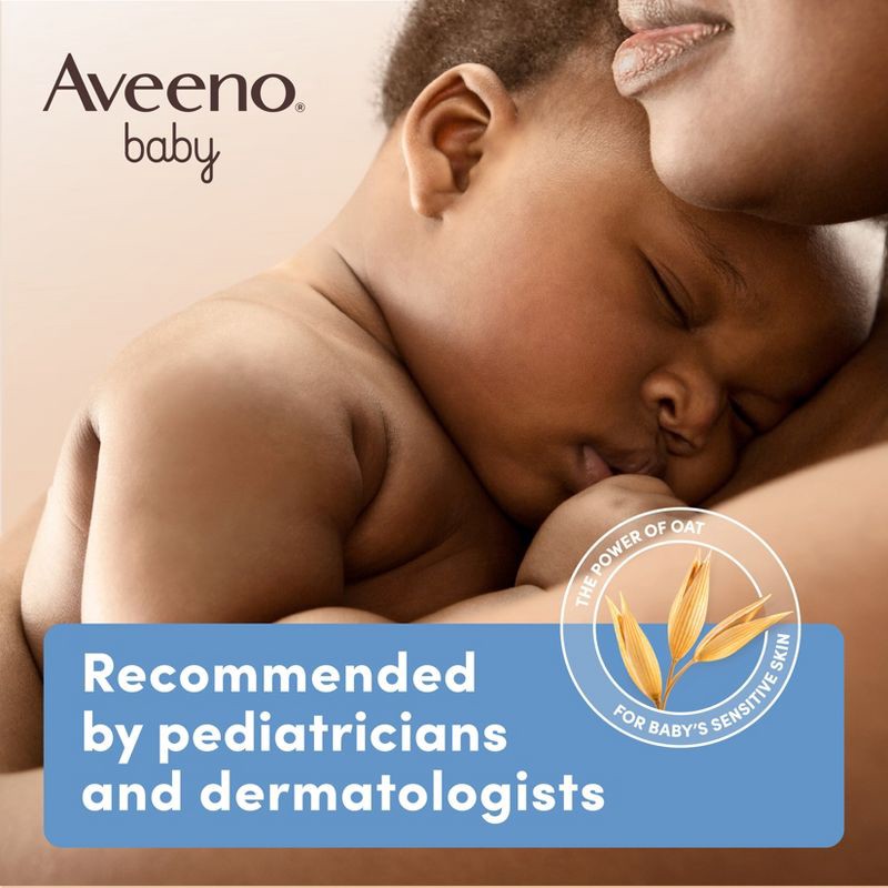 slide 4 of 7, Aveeno Baby Cleansing Therapy Moisturizing Wash - 8 fl oz, 8 fl oz